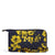 Collegiate RFID Front Zip Wristlet-Navy/Gold Rain Garden with University of Michigan Logo-Image 1-Vera Bradley
