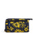 Collegiate RFID Front Zip Wristlet-Navy/Gold Rain Garden with University of Michigan Logo-Image 2-Vera Bradley