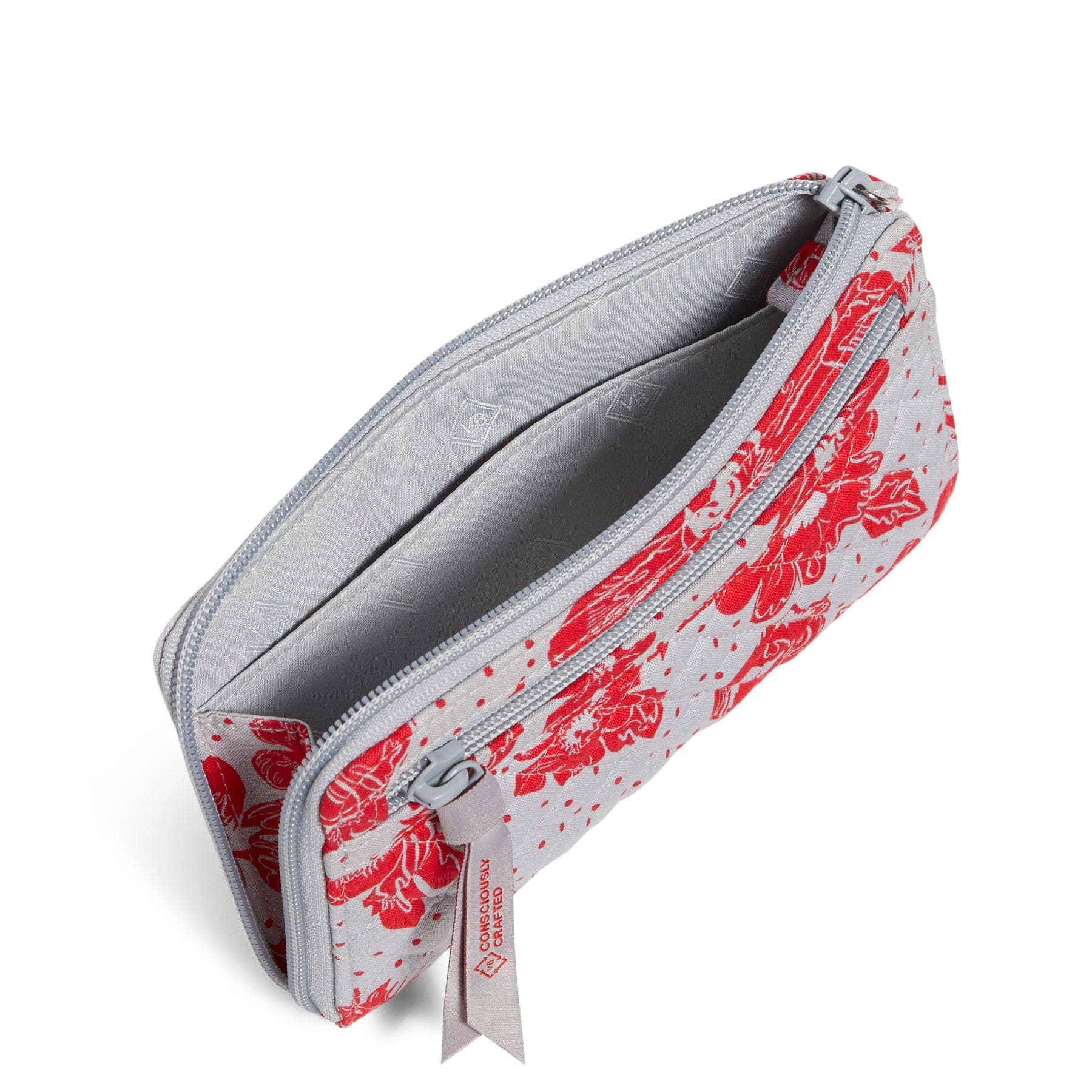 The Ohio State University Collegiate RFID Front Zip Wristlet