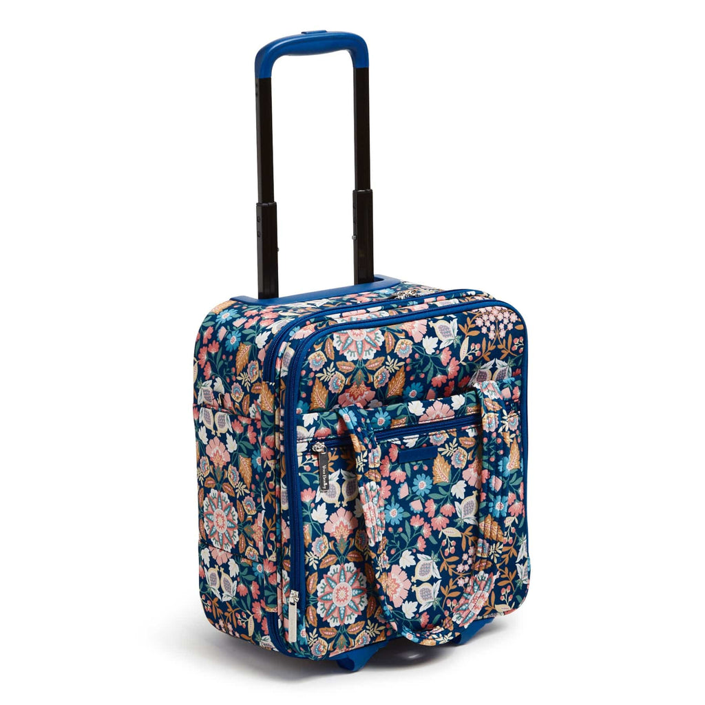 Vera bradley iconic rolling work bag top