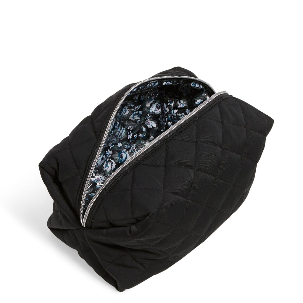 Vera Bradley Black Quilted Handbag Purse w/ Patent Leather | Quilted  handbags, Leather, Handbag