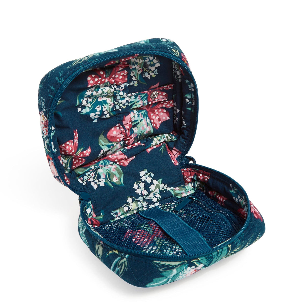 Mini Travel Case with Clip Cotton Vera Bradley