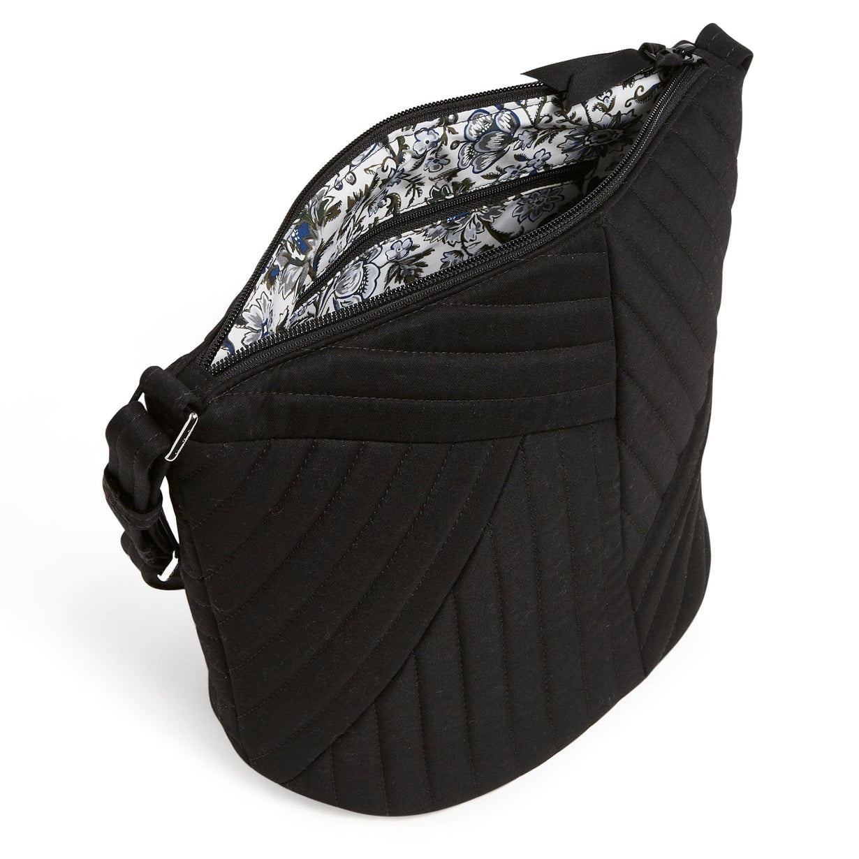 Black Bucket Crossbody Bag | Vera Bradley