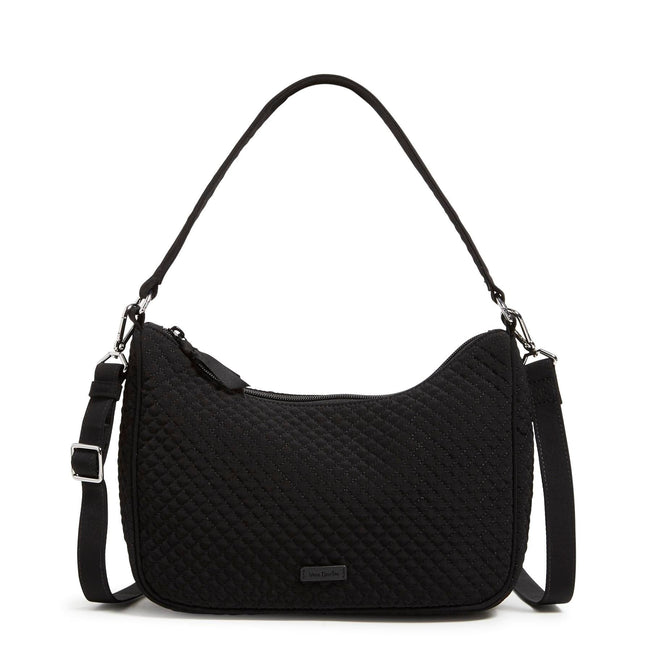 Vera bradley cheap black leather crossbody