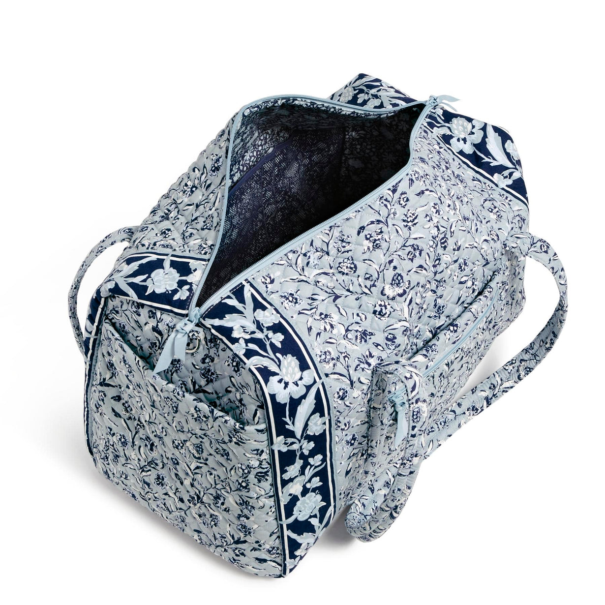 Vera Bradley Large Traveler Duffel Mod Paisley Pattern Quilted Duffel Bag  NEW