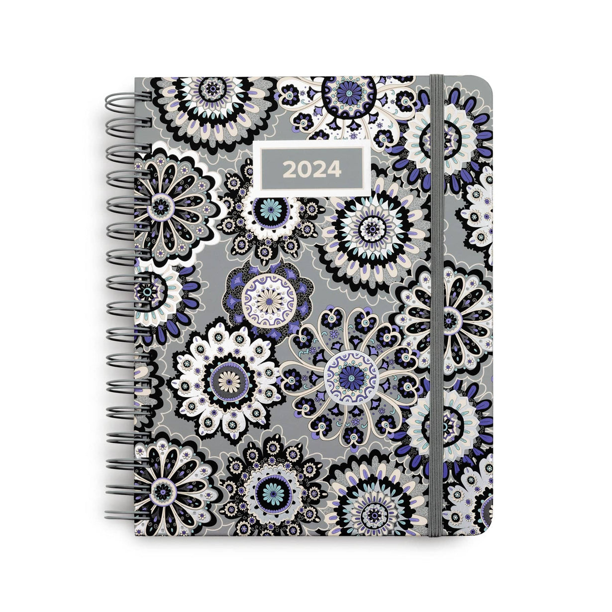 large 17-month planner notebook with exclusive vera bradley medallion pattern